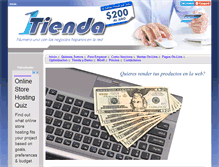 Tablet Screenshot of 1tienda.com